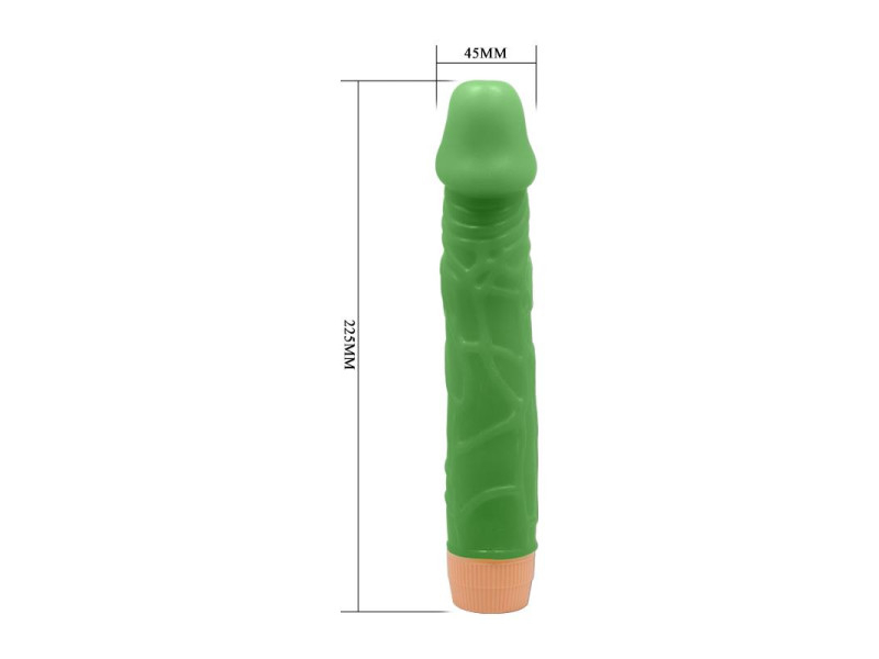 Bill Vibrador Realista 88 Verde