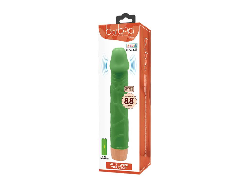 Bill Vibrador Realista 88 Verde