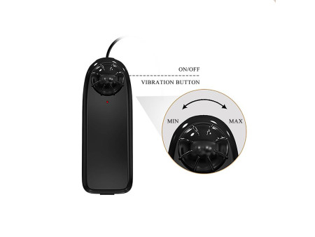 Bahamut Dildo con Vibracion y Control Remoto 85
