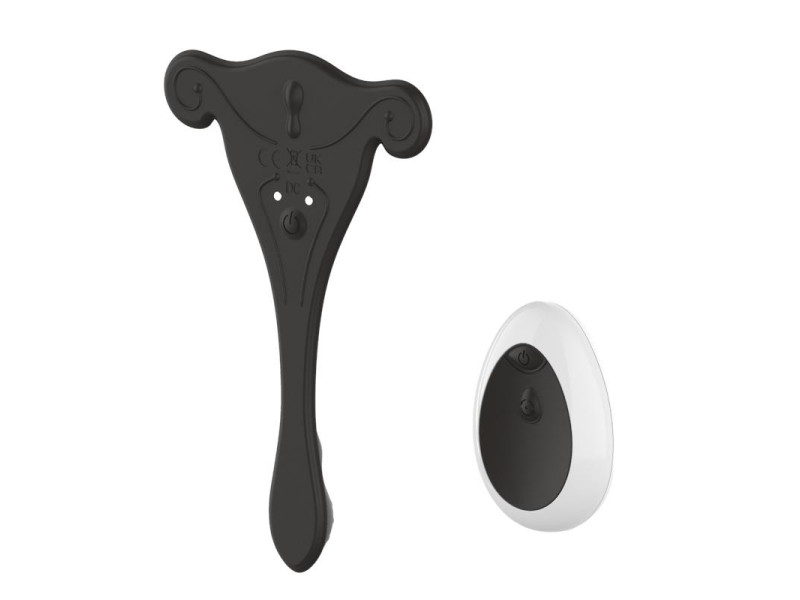 Estimulador de Braguita con Control Remoto USB Negro