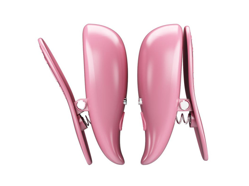 Cailey Pinzas para Pezones con Vibracion y Control Remoto