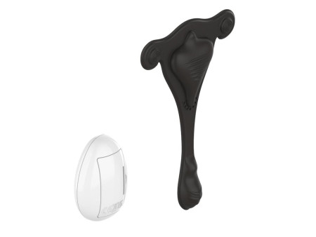 Estimulador de Braguita con Control Remoto USB Negro