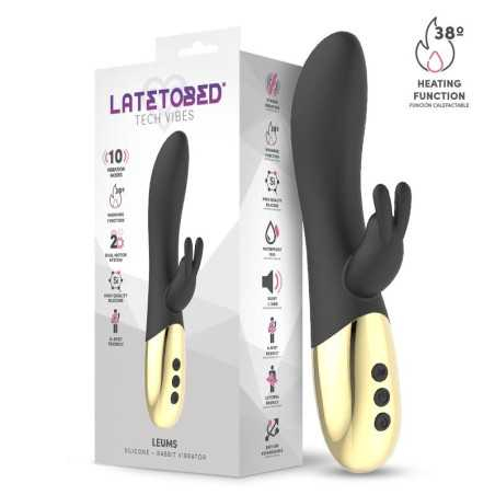 Leums Vibrador Rabbit con Funcion de Calor Punto G USB Magnetico