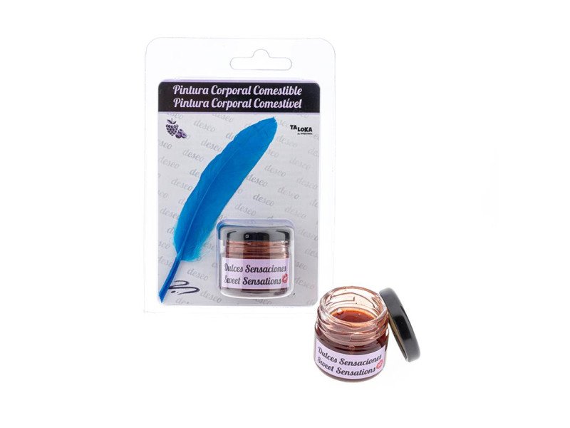 Pintura Corporal Besable Sabor Frutas del Bosque Pintura Corporal Besable Sabor Frutas del Bosque