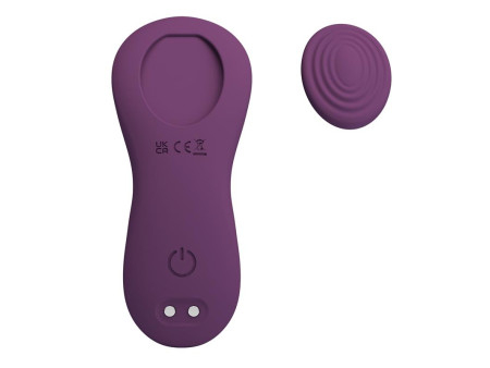 Mane Vibrador de Braguita con App Purpura