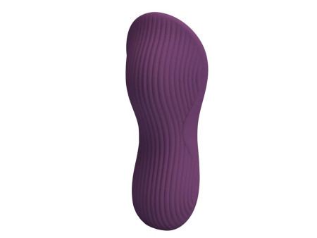 Mane Vibrador de Braguita con App Purpura
