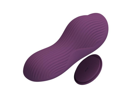 Mane Vibrador de Braguita con App Purpura
