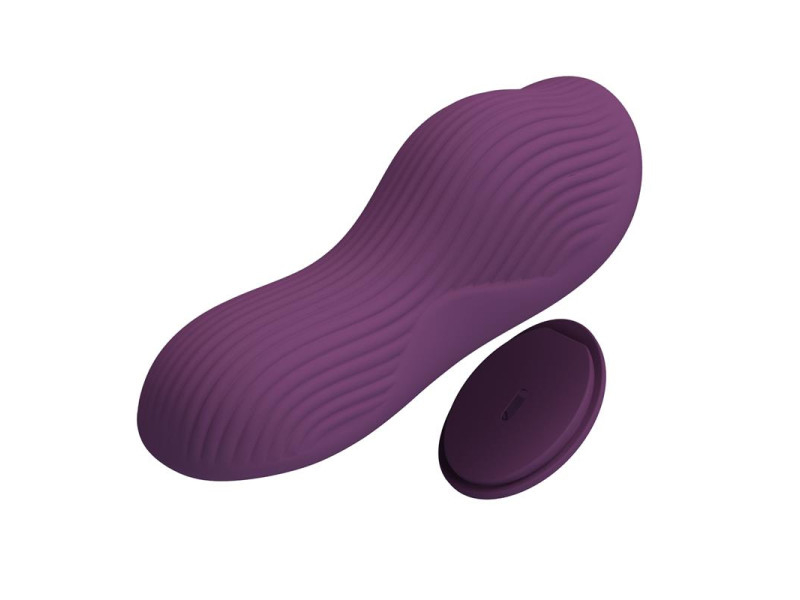 Mane Vibrador de Braguita con App Purpura