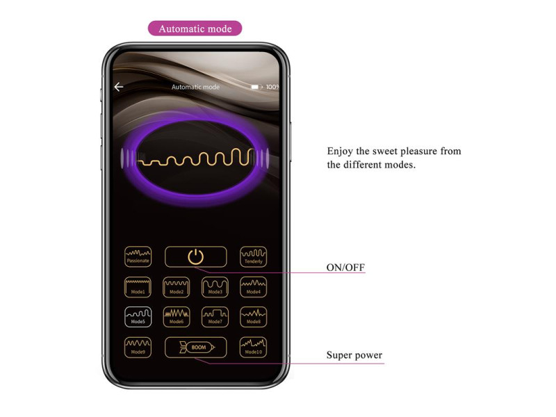 Franz Vibrador con Estimulador de Braguita y APP