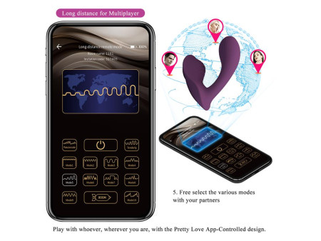 Franz Vibrador con Estimulador de Braguita y APP Franz Vibrador con Estimulador de Braguita y APP