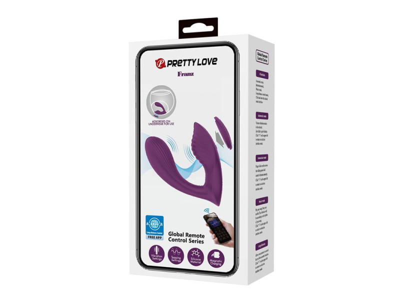 Franz Vibrador con Estimulador de Braguita y APP