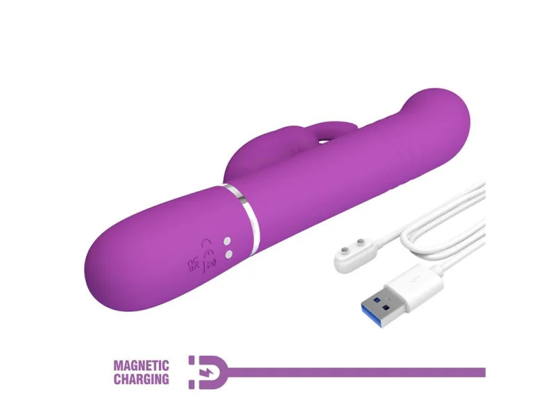 Coale Vibrador con Bolas Rotatorias y Up and Down
