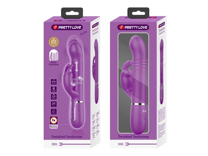 Coale Vibrador con Bolas Rotatorias y Up and Down