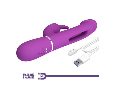 Kampas Vibrador con Lengua Lila Kampas Vibrador con Lengua Lila