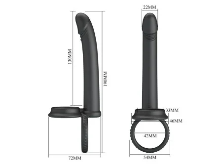 Moses Plug Anal con Anillo para el Pene
