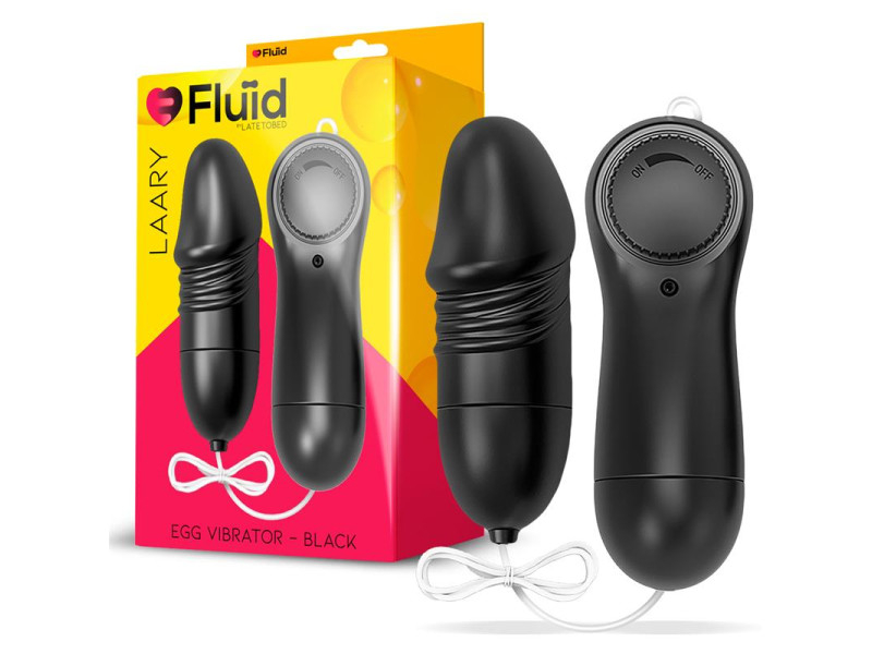 Laary Huevo Vibrador Multi Velocidad Control Remoto Negro
