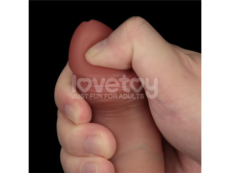 Sliding Pro Dildo Piel Deslizante Retractil Dual Layer 75
