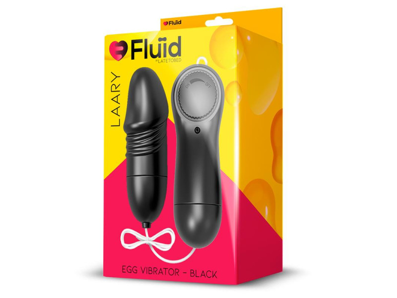 Laary Huevo Vibrador Multi Velocidad Control Remoto Negro