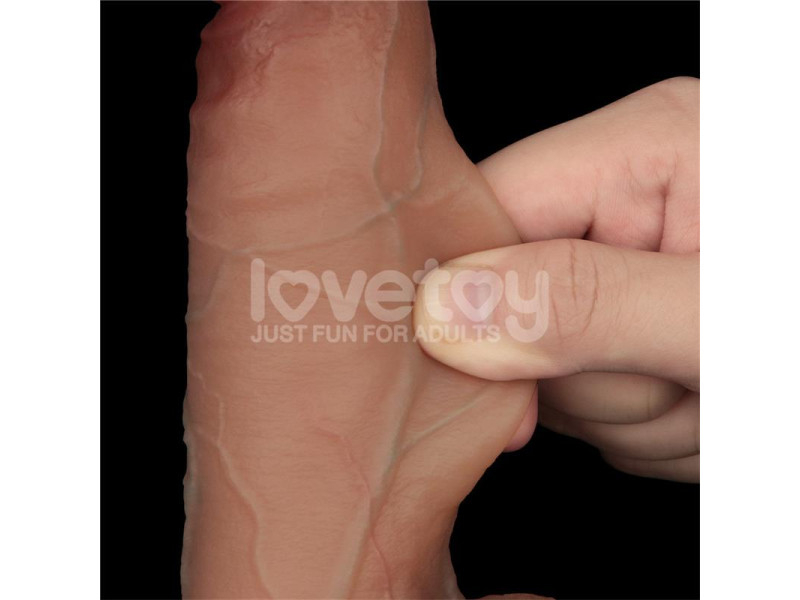Sliding Pro Dildo Piel Deslizante Retractil Dual Layer 85