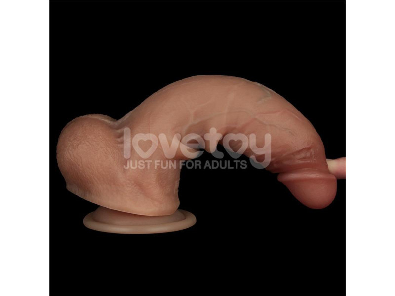 Sliding Pro Dildo Piel Deslizante Retractil Dual Layer 85