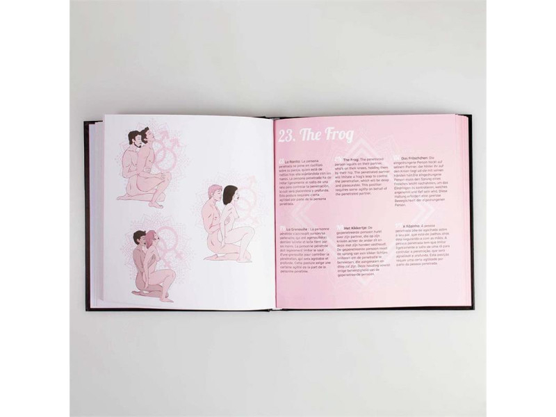Libro Kamasutra 69 Posturas ES EN DE FR NL PT