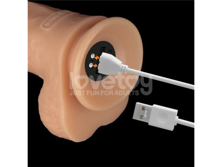 Power Basics Dildo con Vibracion 9 Power Basics Dildo con Vibracion 9