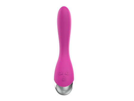 Vibrador 6 Funciones USB Rosa