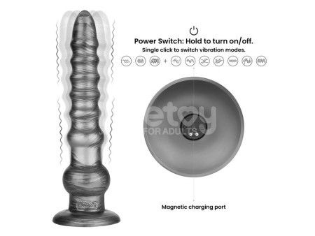 Vibrax Slider Dildo Anal con Vibracion King Sized 125 Vibrax Slider Dildo Anal con Vibracion King Sized 125