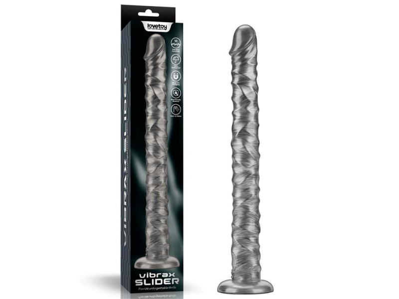 Vibrax Slider DIldo Anal con Vibracion King Sized 16 Vibrax Slider DIldo Anal con Vibracion King Sized 16