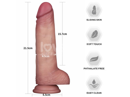 Sliding PRO II Dildo Piel Deslizante Retractil Dual layer 85 Sliding PRO II Dildo Piel Deslizante Retractil Dual layer 85