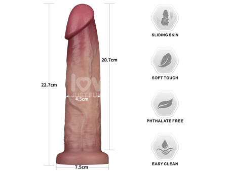 Sliding PRO II Dildo Piel Deslizante Retractil Dual layer 9 Sliding PRO II Dildo Piel Deslizante Retractil Dual layer 9