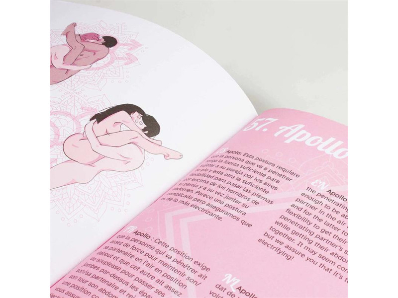 Libro Kamasutra 69 Posturas ES EN DE FR NL PT