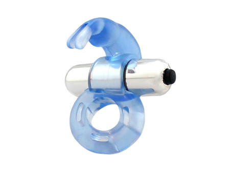 Firey Anillo Vibrador con Conejito Azul