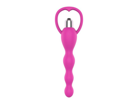Cadena Anal con Vibracion Rosa Cadena Anal con Vibracion Rosa