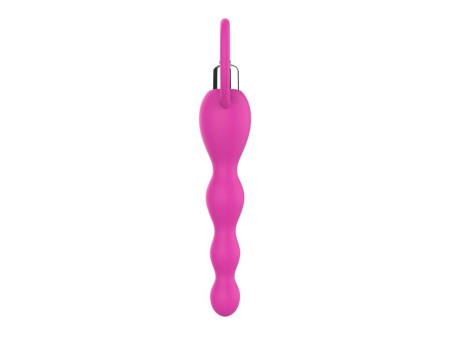Cadena Anal con Vibracion Rosa Cadena Anal con Vibracion Rosa