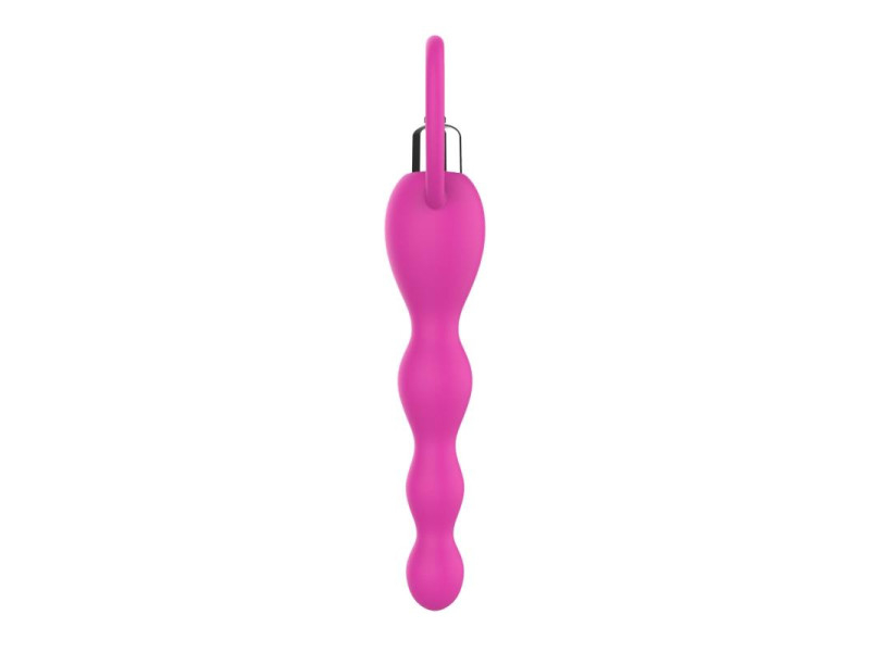Cadena Anal con Vibracion Rosa