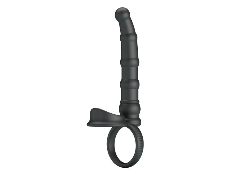 Tatum Plug Anal con Anillo para el Pene con Vibracion