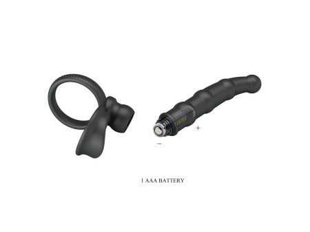 Tatum Plug Anal con Anillo para el Pene con Vibracion Tatum Plug Anal con Anillo para el Pene con Vibracion