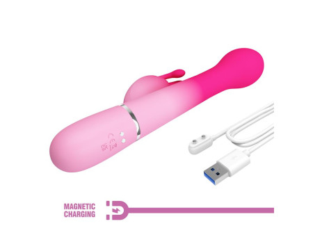 Dejon Vibrador con Thrusting y Bolas Rotatorias