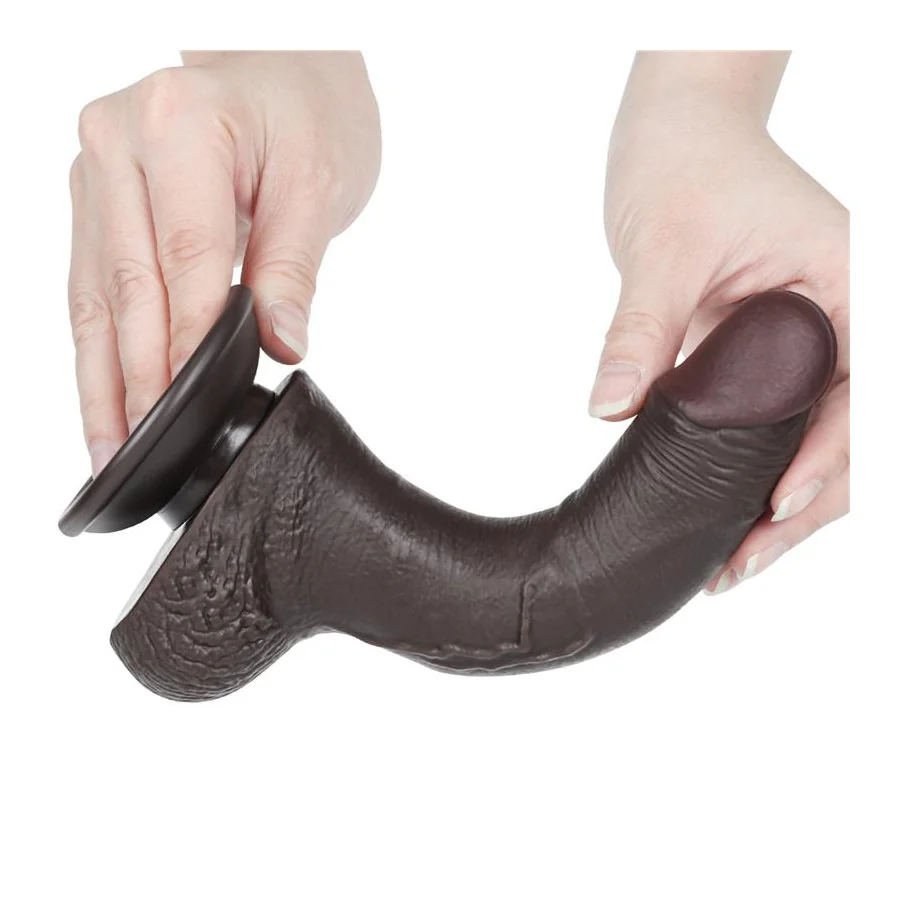 Dildo Dual Layer Piel Deslizante 75