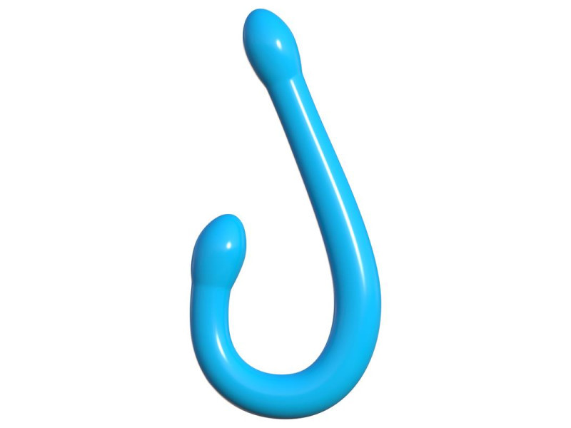 Dildo Doble Whammy Azul