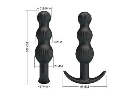 Sidney Plug Anal con Vibracion Sidney Plug Anal con Vibracion