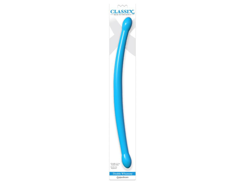 Dildo Doble Whammy Azul