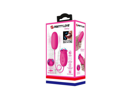 Daisy Huevo Vibrador y Lengua Estimuladora Rosa Daisy Huevo Vibrador y Lengua Estimuladora Rosa