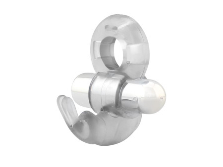 Horizon Anillo Vibrador con Conejito Transparente Horizon Anillo Vibrador con Conejito Transparente