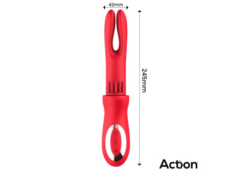 Bilma Vibrador con Movimientos Alternantes y Brushing 4 Motores