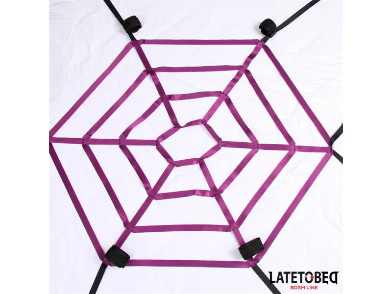 Set de Ataduras para la Cama en Tela de Arana Set de Ataduras para la Cama en Tela de Arana
