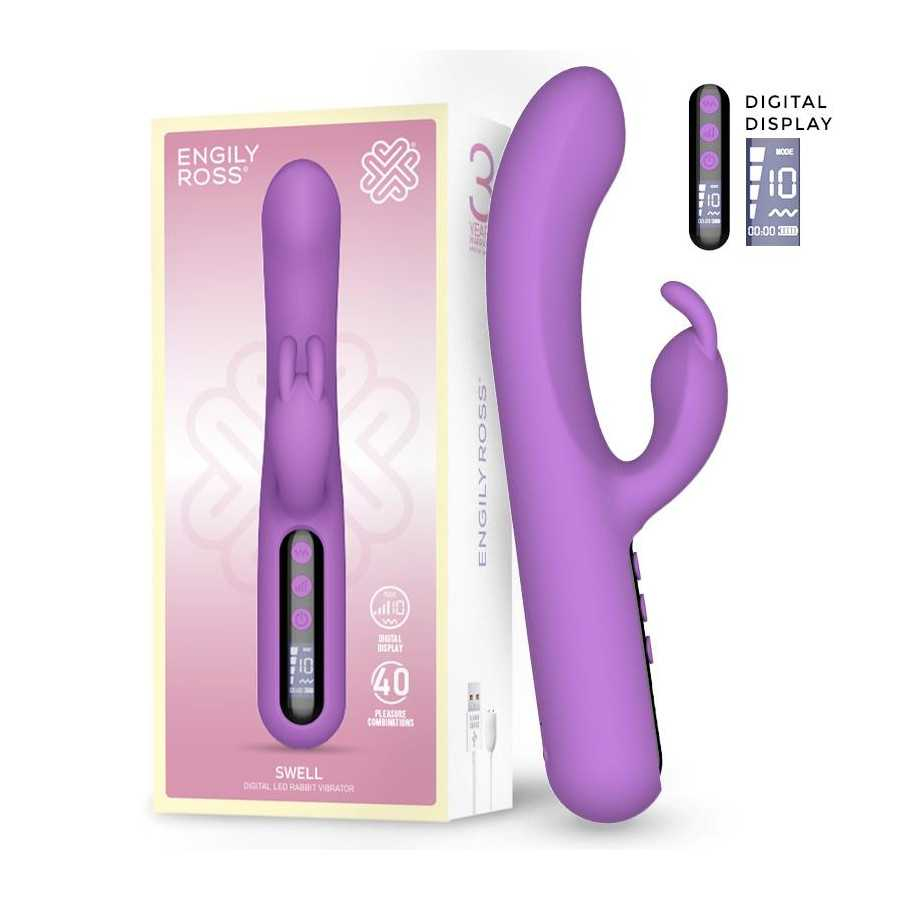 Swell Vibrador con Pantalla Digital y Gran Potencia