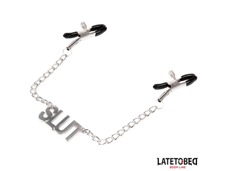 Pinzas para Pezones Lema Slut