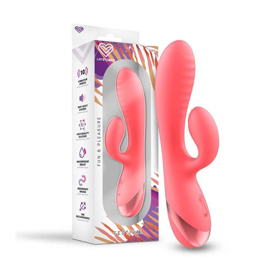 Vibrador Almor USB Rosa